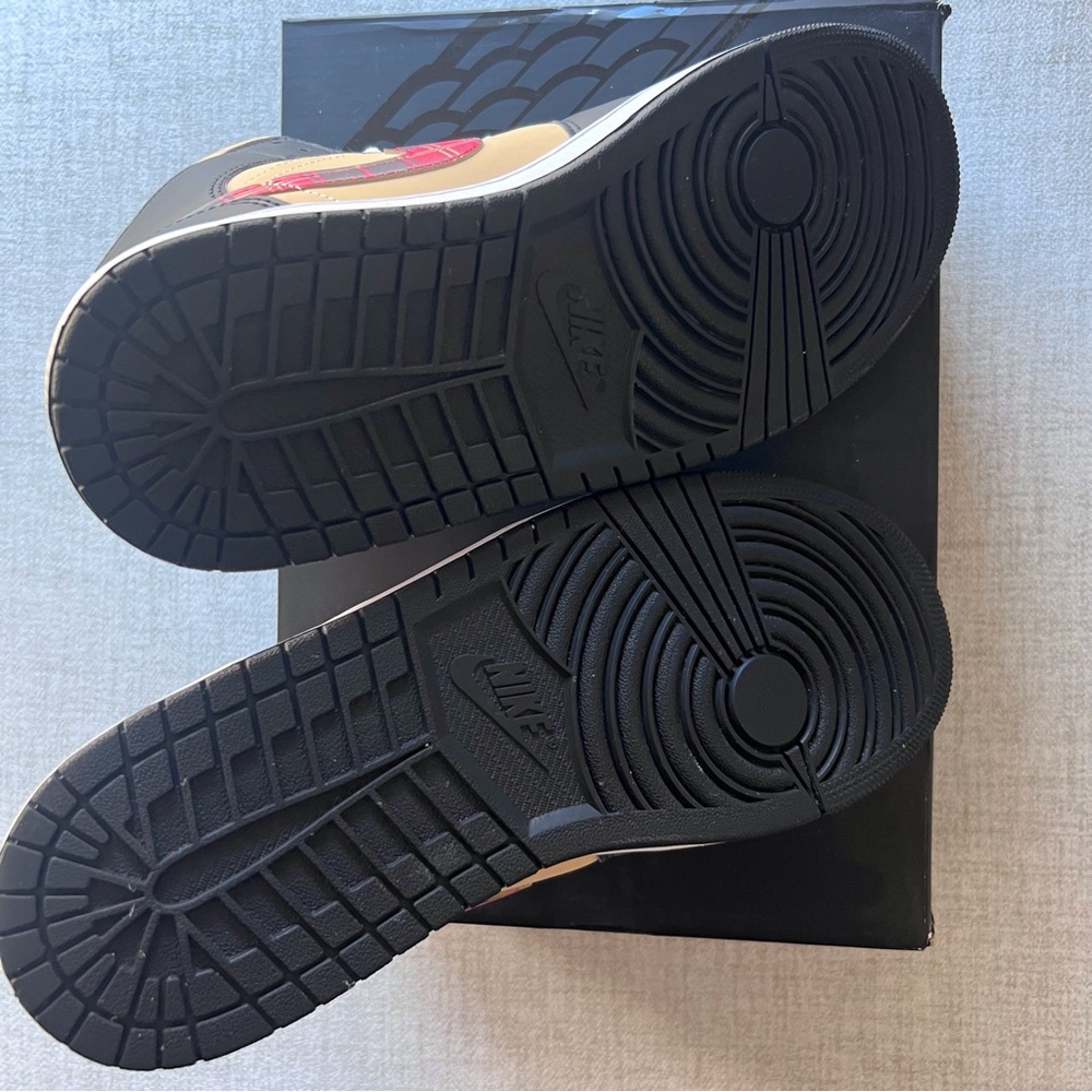 Nike Air Jordan 1 Mid SE Tartan Swoosh Sneakers - Picture 9 of 14